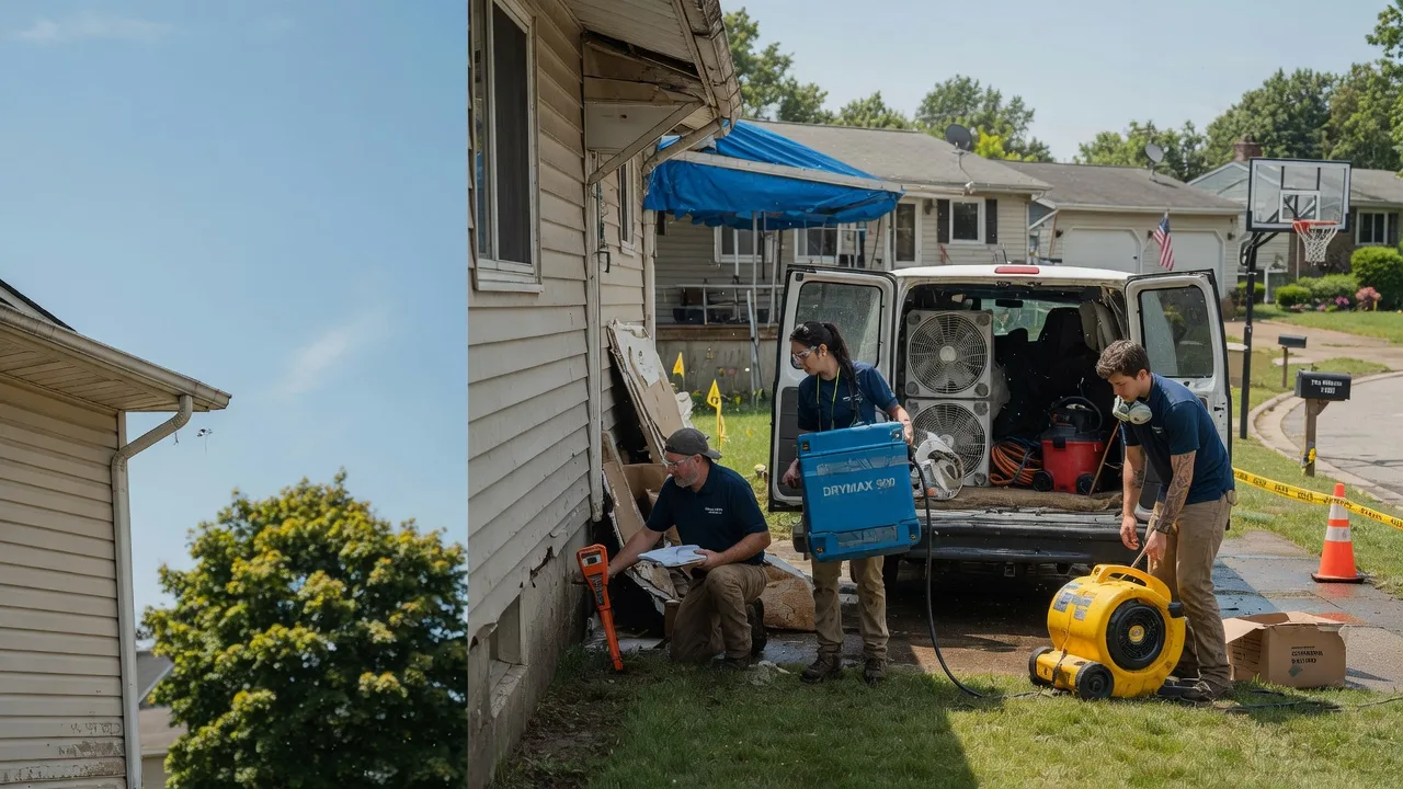 Ceiling Leak Cleanup in Illinois City, IL near me